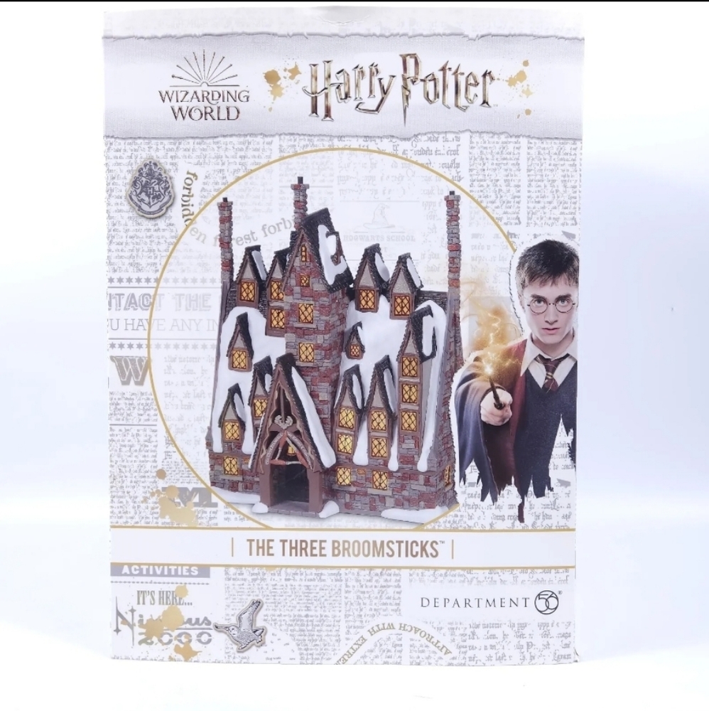 Department 56 Harry Potter Village Honeydukes Sweet Shop Lit Building Br…